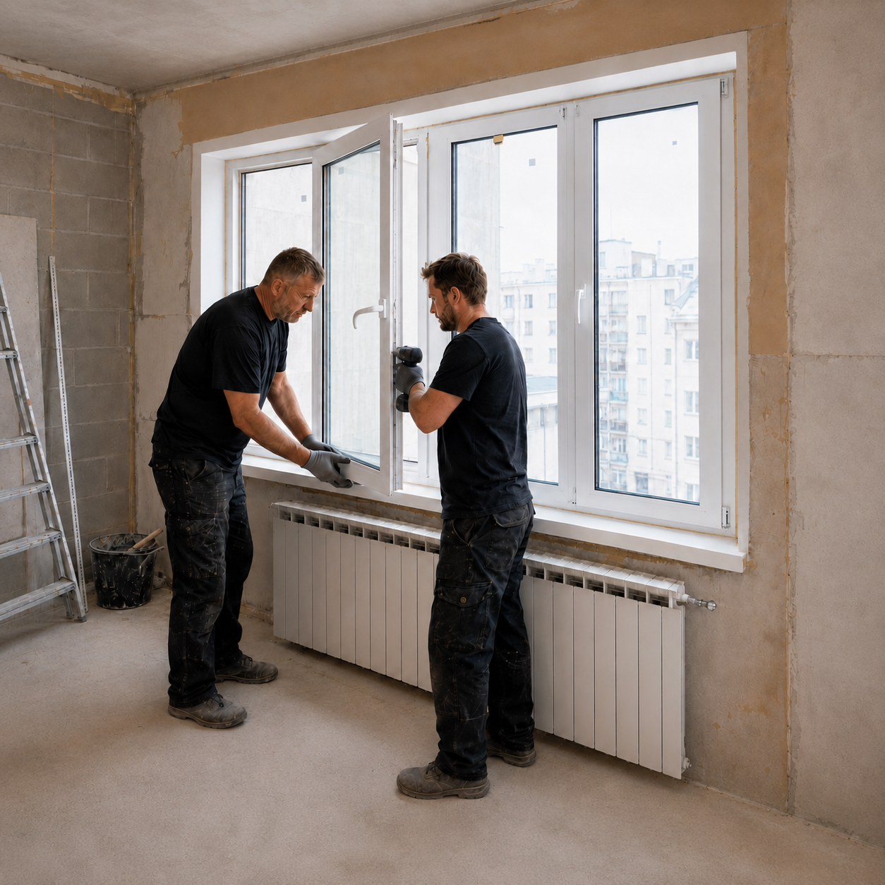Fenstermontage von Stroscherer Montage